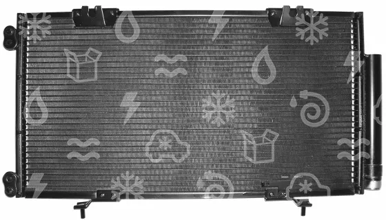 kondenzátor OEM 88450-05010 / 88450-05070, TOYOTA AVENSIS (_T22_)